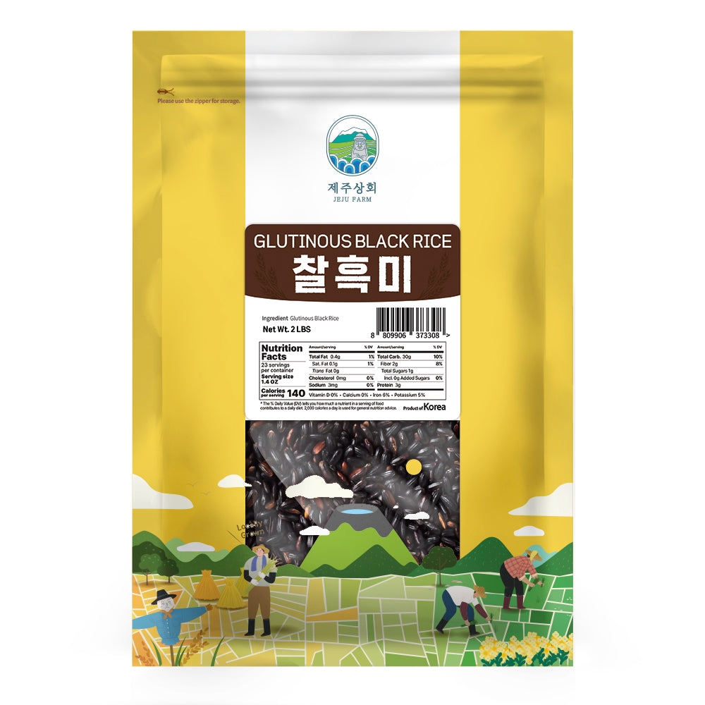제주상회 - 찰흑미 907g