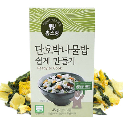 홈스랑 단호박나물밥 쉽게만들기45g 유통기한: 2026년 4월 15일