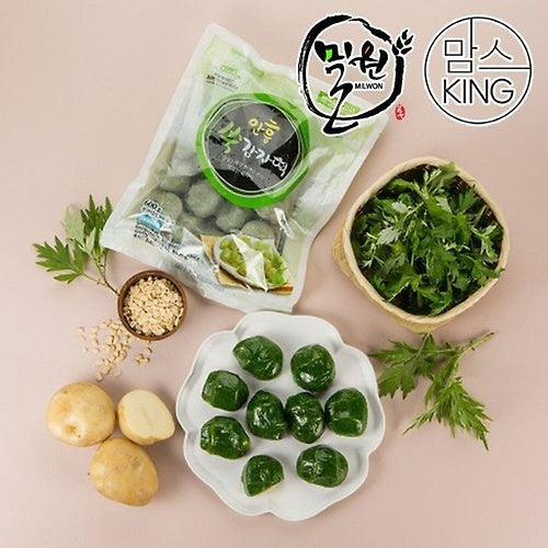 [꽃마Fresh] 밀원 - 강원도 안흥 쑥감자떡 600g