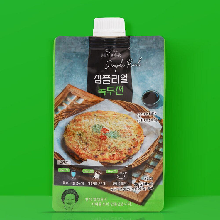 심플리얼 - 바삭한 녹두전 믹스 80g
