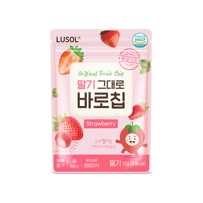 루솔 딸기 그대로 바로칩 12g