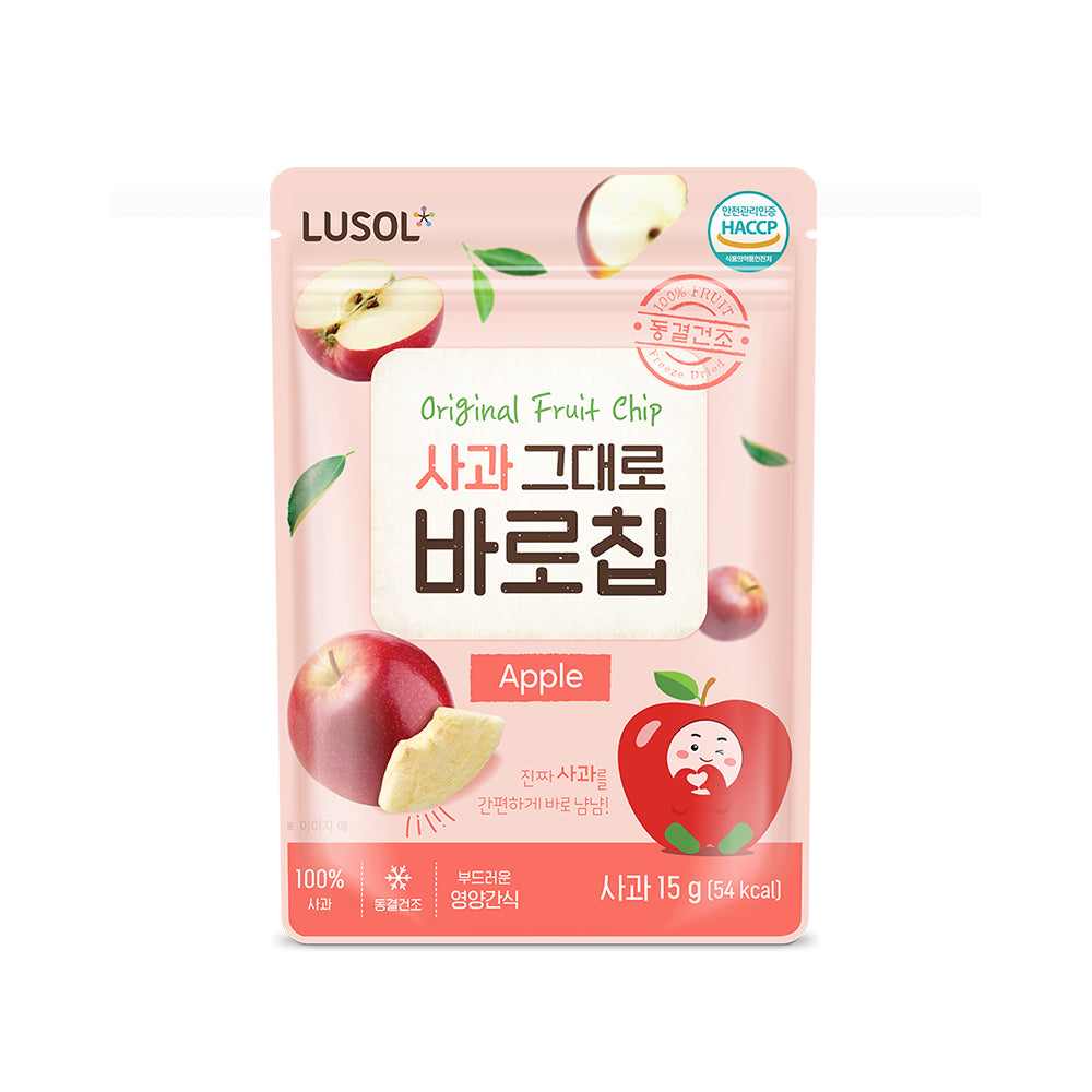 루솔 사과 그대로 바로칩 15g