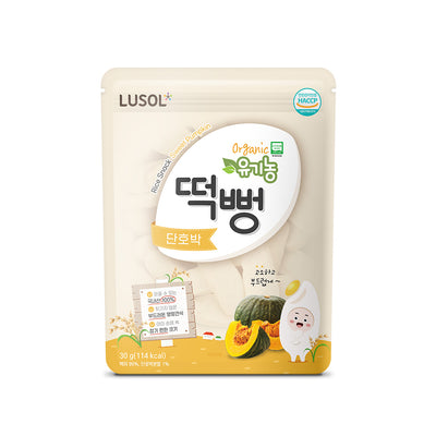 루솔 유기농 떡뻥 단호박 30g