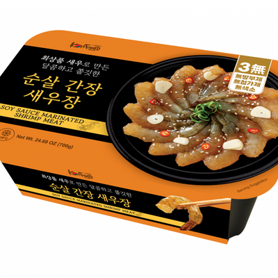 [꽃마Fresh] 고푸드 순살 간장 새우장 700g