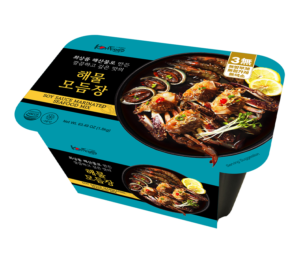 [꽃마Fresh] 고푸드 해물 모듬장 1.8kg