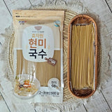 효자원 - 국산 현미로만 현미국수 500g 유통기한: 2028년 8월 20일