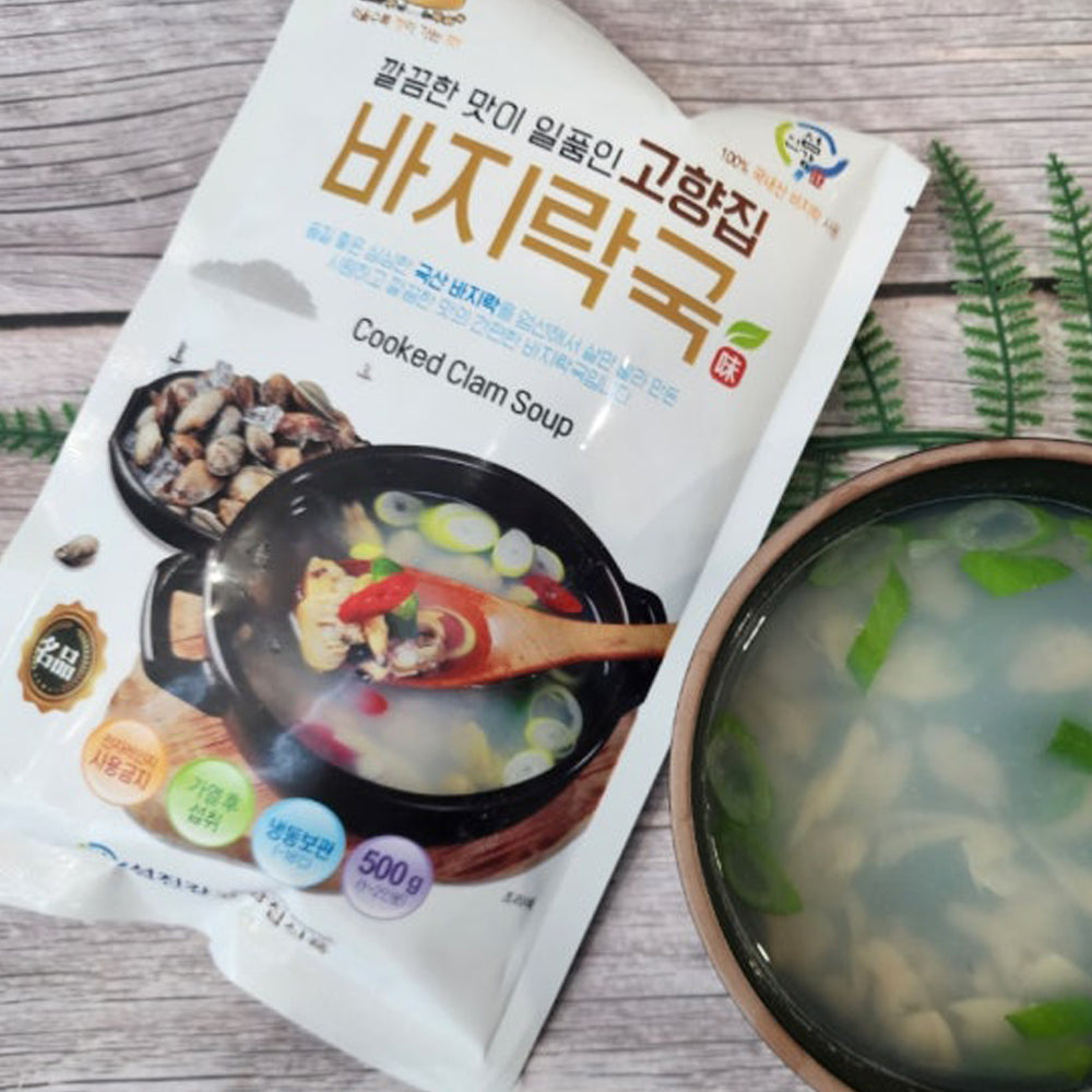 [꽃마Fresh] 내고향식품 바지락국 320g