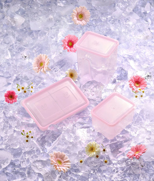 [무료별도배송] 땡스소윤 - 냉동실 전용 밀폐용기 세트(색상선택)