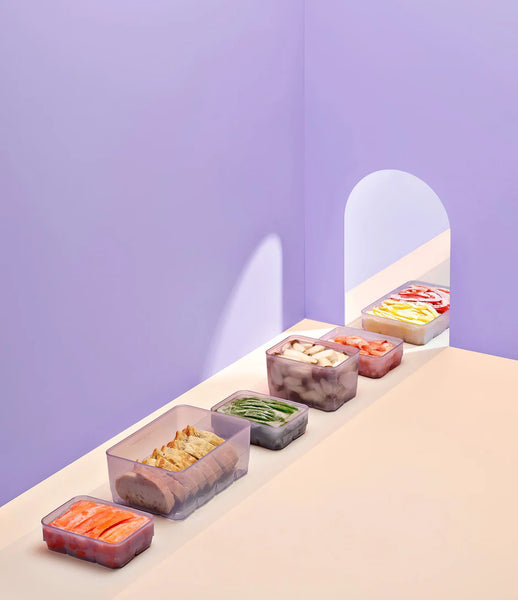 [무료별도배송] 땡스소윤 - 냉동실 전용 밀폐용기 세트(색상선택)