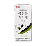 [무료별도배송] 꽃마두유 국산콩 서리태 99.8 (190ml x 24팩 x 4박스) 유통기한 : 2026년 12월 10일