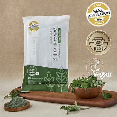 맘마레시피 - 맘편한 쑥 쫀득이 (250g)<br>유통기한 : 2025년 3월 3일