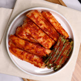 [무료별도배송] 전라남도 새벽팜 김치 - 총각김치 3kg +열무김치 2kg