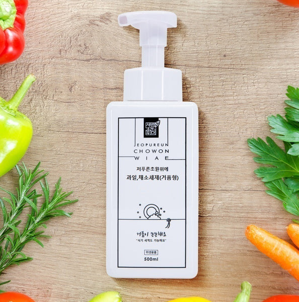 저푸른초원위에 - 과일·채소 세제 (거품형) 500ml