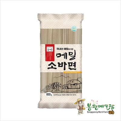 봉평촌 - 메밀소바면 850g 유통기한 :2027년 5월 21일