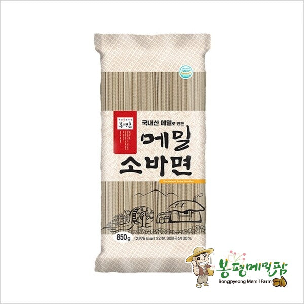 봉평촌 - 메밀소바면 850g 유통기한 :2027년 5월 21일