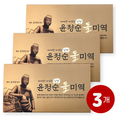 바다향 가득한 삼척 윤정순 돌미역 20g (2인분) x 3박스