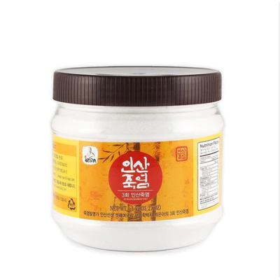 인산죽염 3회 구운 죽염 분말 1kg
