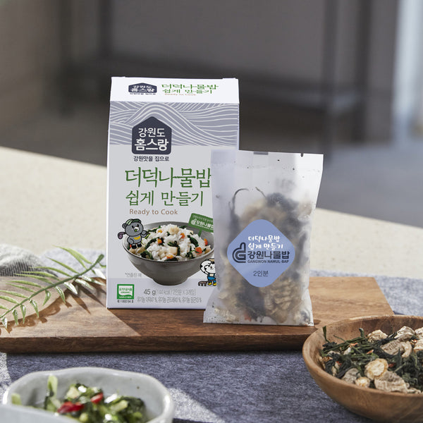 홈스랑 더덕나물밥 쉽게만들기 45g