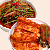 [무료별도배송] 전라남도 새벽팜 김치 - 총각김치 3kg +열무김치 2kg