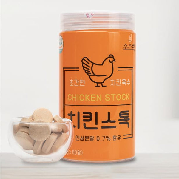 소스락 백년육수 - 치킨스톡 240g (80알)