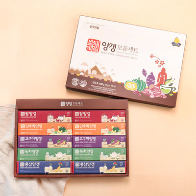 산내마을 양갱 선물세트 (40g *10개) 유통기한: 2026년 7월 13일