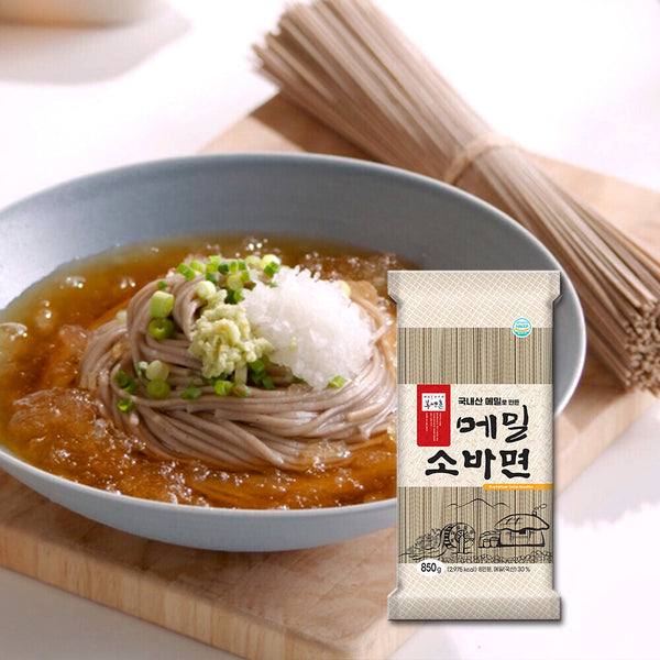 봉평촌 - 메밀소바면 850g 유통기한 :2027년 5월 21일