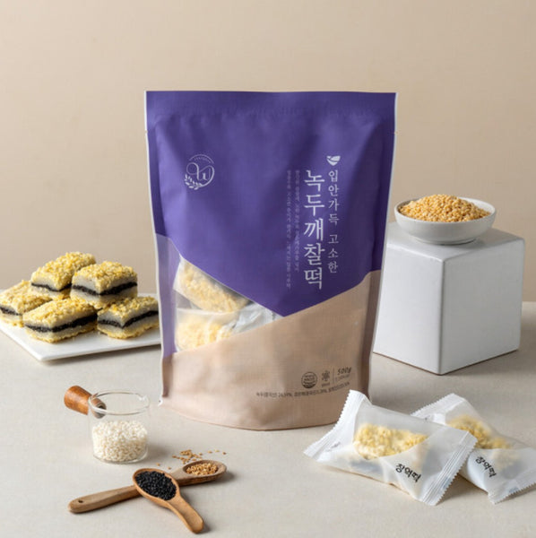 [꽃마Fresh] 창억떡 녹두깨찰떡 500g