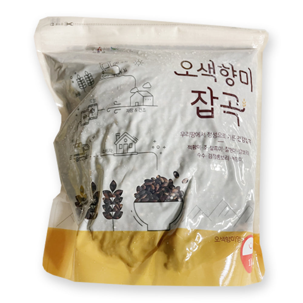 오색향미 - 찰흑미 1kg 도정일: 2025년 9월 4일