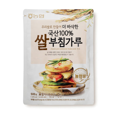 농협 - 우리쌀로 만들어 더 바삭한 국산100% 쌀부침가루 (500g) <br>유통기한 : 2024년 3월 4일