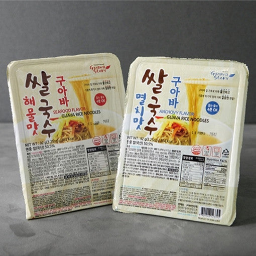 구아바 쌀국수 해물맛 (92g) x 2개<br>유통기한 : 2024년 12월 20일