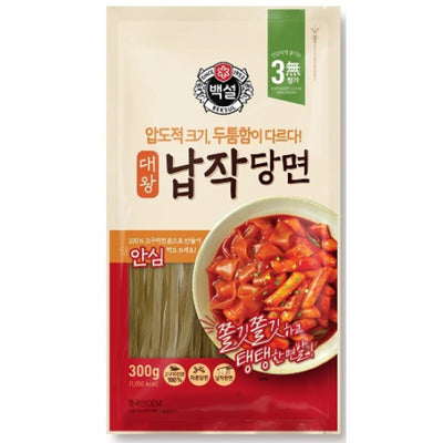 CJ 백설 대왕 납작당면 300g