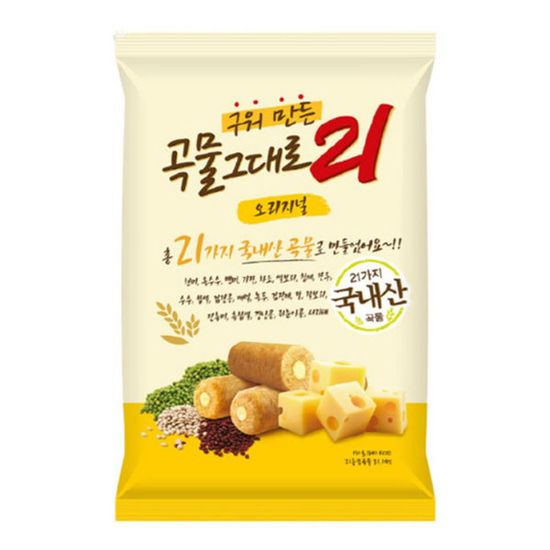 구워만든 곡물그대로 21 크리스피롤 150g (오리지널)