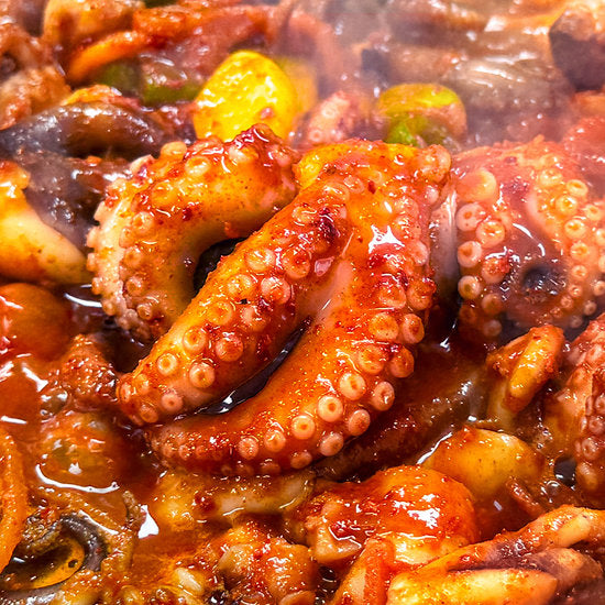 [무료별도배송] [꽃마Fresh] 연안식당 쭈꾸미 볶음 400g x 5팩