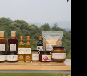 [고국배송] 조청셋트할인 1호 (찹쌀조청+찐생강가루+생강조청).