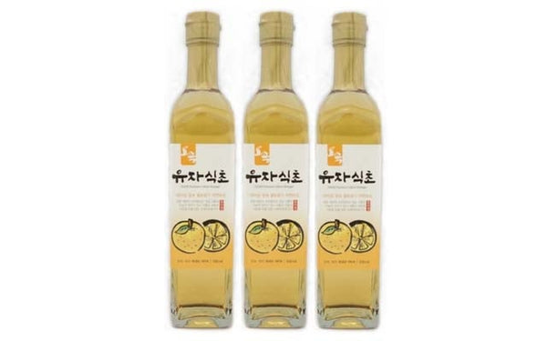 [고국배송] 오곡유자식초3병