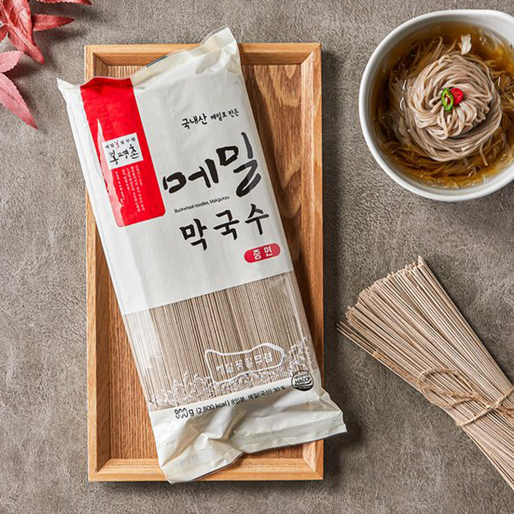 봉평촌 - 메밀막국수 (중면) 800g