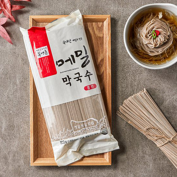 봉평촌 - 메밀막국수 (중면) 800g