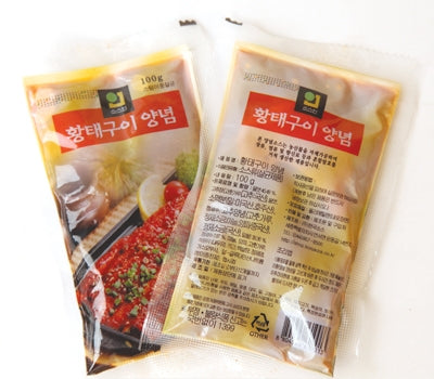 [고국배송] 무훈증 황태포 특대(42~45cm) 10미 + 양념장 5개.