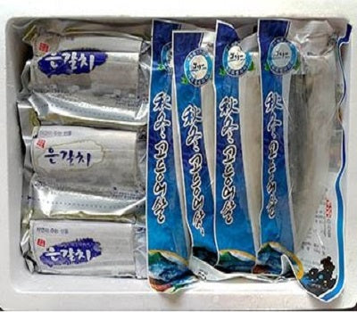 [고국배송] ［탐라］혼합_갈치특대(2미)+고등어살1.6kg(8팩).