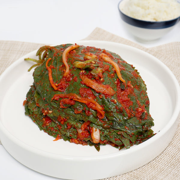 [무료별도배송] 전라남도 새벽팜 김치 - 깻잎김치 1kg + 고들빼기김치 1kg + 무말랭이김치 1kg