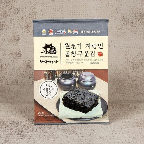 해초명가 원초가 자랑인 곱창 구운김 20g