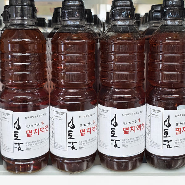정토담 멸치액젓 500ml 유통기한:2027년 3월 17일