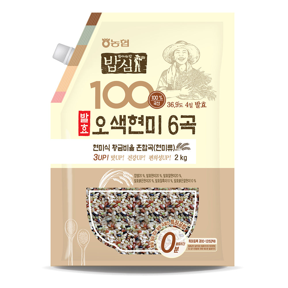 농협 - 발효오색현미 6곡 (2kg)