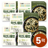 [무료별도배송][꽃마Fresh] 철원오대쌀로 만든 약선나물밥 200g X 5개