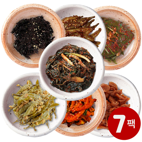 [무료별도배송] 맛깔난 엄마손 밑반찬 7종 세트