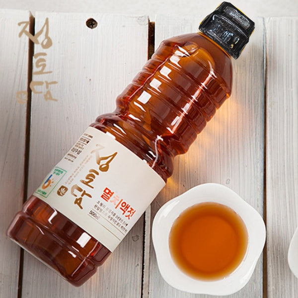 정토담 멸치액젓 500ml 유통기한:2027년 3월 17일