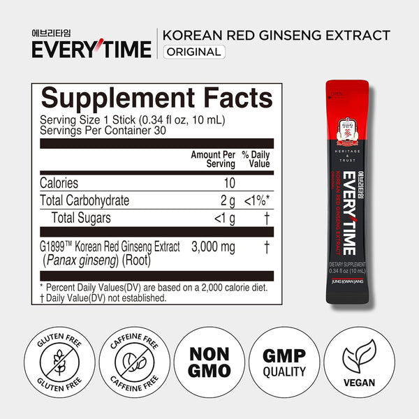 정관장 에브리타임 오리지널 (10ml*30스틱)