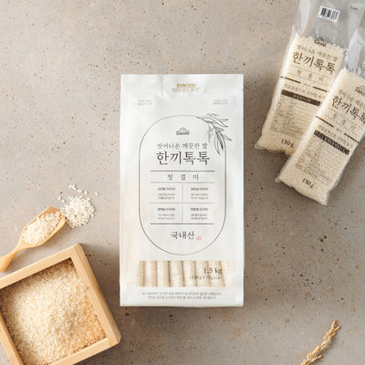 엘그로 - 씻어나온 한끼톡톡 청결미 1.5kg (150g x 10봉) </br>도정일 : 2023년 5월 4일
