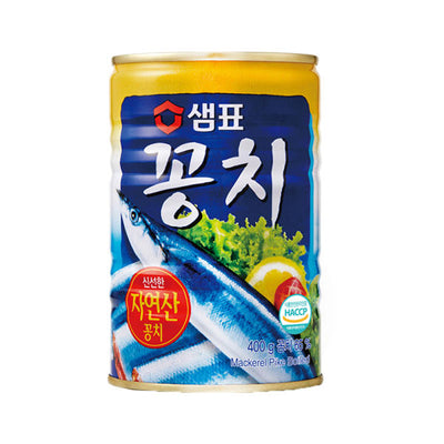 샘표 - 꽁치 (400g)<br>유통기한 : 2026년 4월 26일