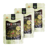 알천농원 - 즉석 시래기국 냉이맛 10g x 3봉 </br> 유통기한 : 2024년 6월 30일